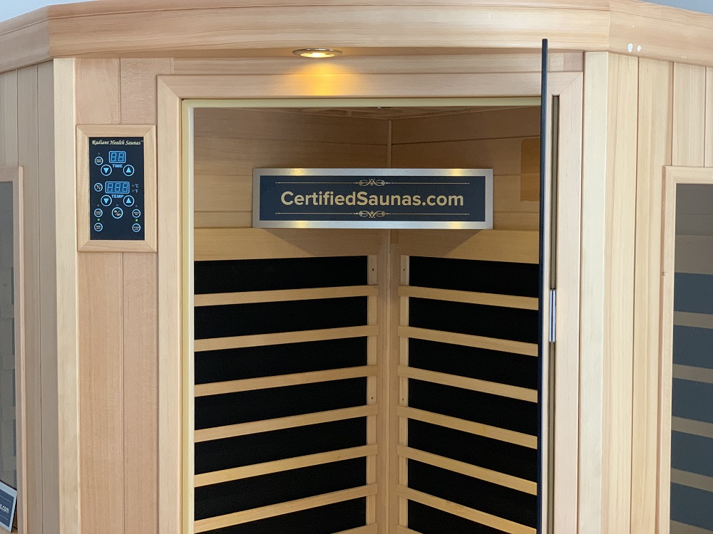 radiant health saunas dimensions